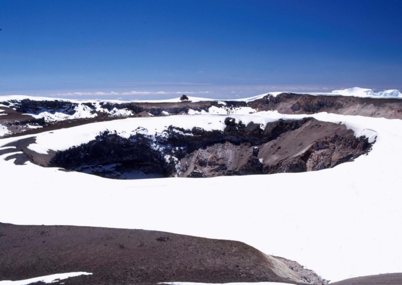 Plateau and valley systems on Kilimanjaro