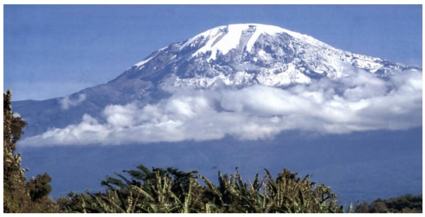 Mount Kilimanjaro Geopark map/overview